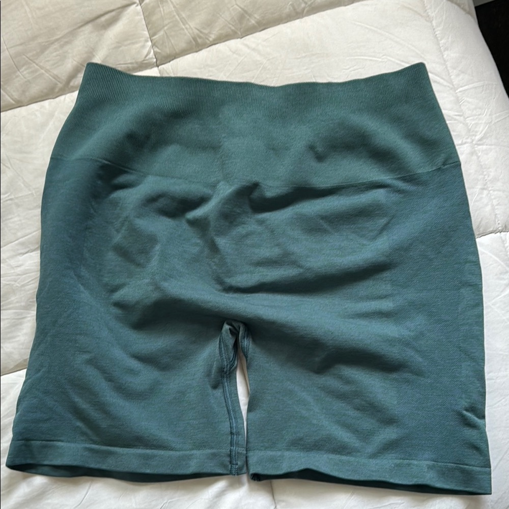 -never worn 
-great condition 
-4.5 inch inseam 
-teal color don’t remembername